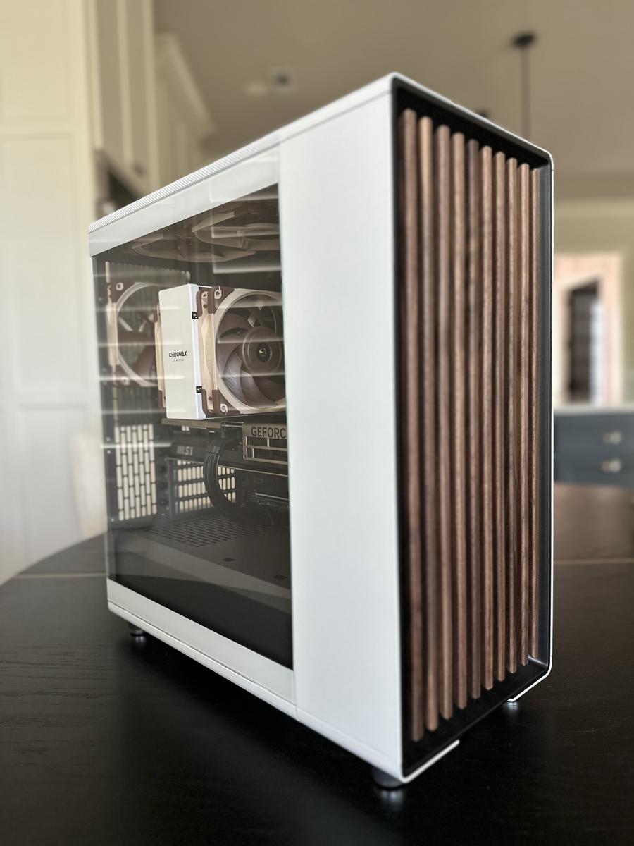 2025 Fractal Design North (White) x Nawk Tuah x MSI Build by