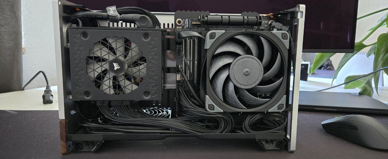MINISFORUM i790 X3D (7945HX3D) - Fractal TERRA - 5080 Build by