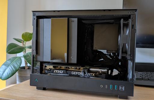 DeepCool CH160 Mini ITX by Kotaszczu - AMD Ryzen 5 9600X, GeForce