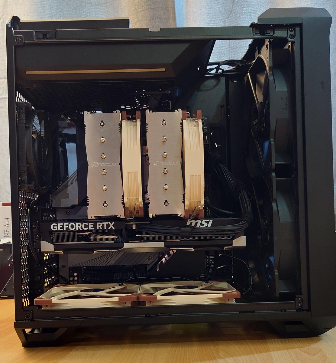 Fractal Torrent Compact Build (Ryzen 9 9950X + RTX 5080) by