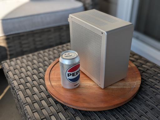 Jonsbo NV10 - 4.5L Mini ITX PC - Fits in a backpack by saurabh1312