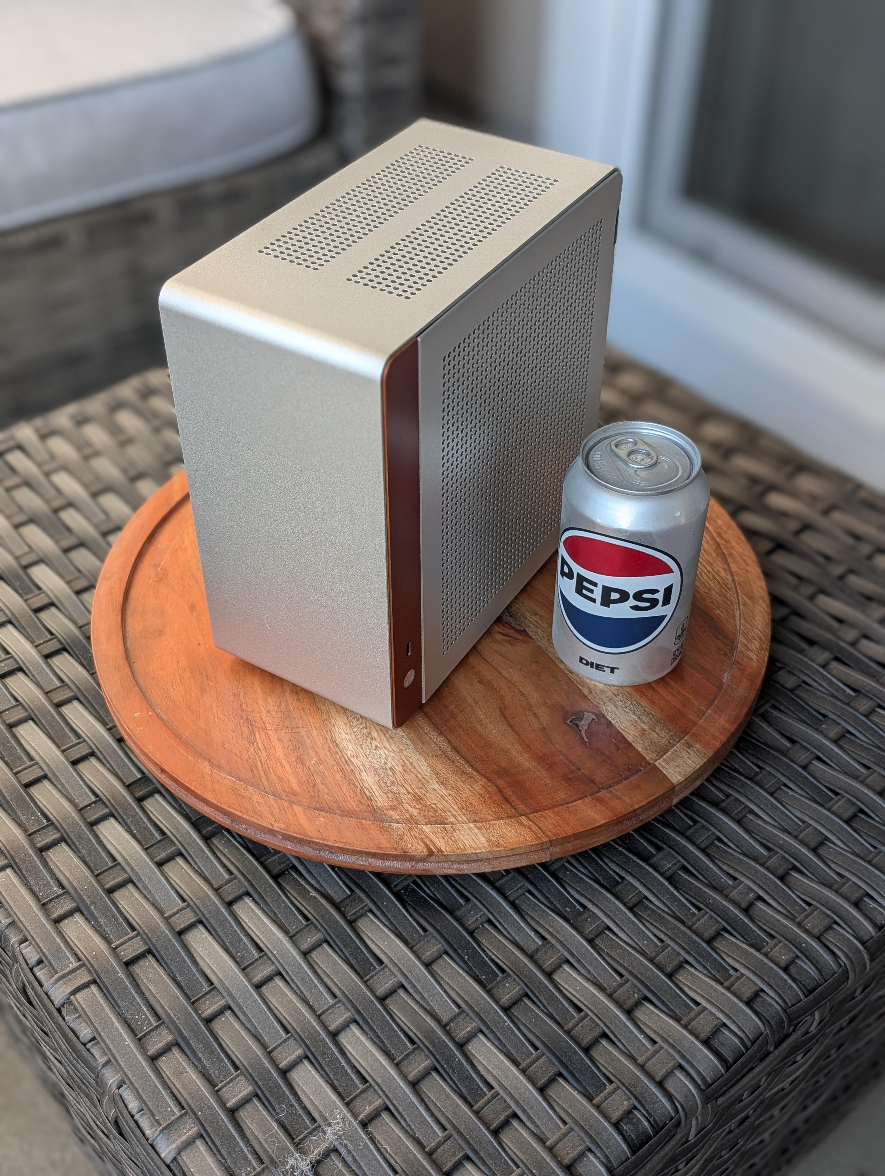 Jonsbo NV10 - 4.5L Mini ITX PC - Fits in a backpack by saurabh1312