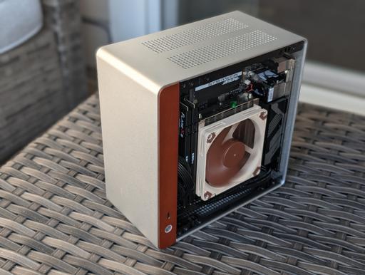 Jonsbo NV10 - 4.5L Mini ITX PC - Fits in a backpack by saurabh1312