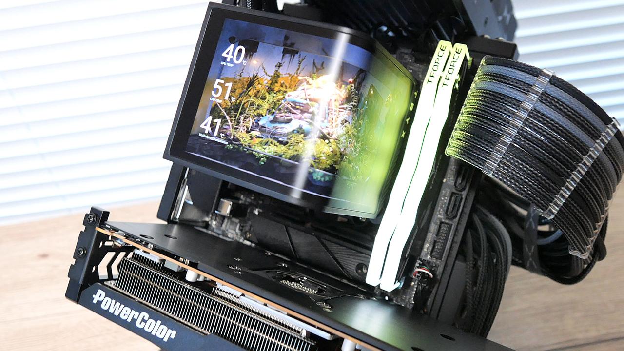 Monster Studio A45 OPEN AIR ITX SFF PC CASE build by ToruMod