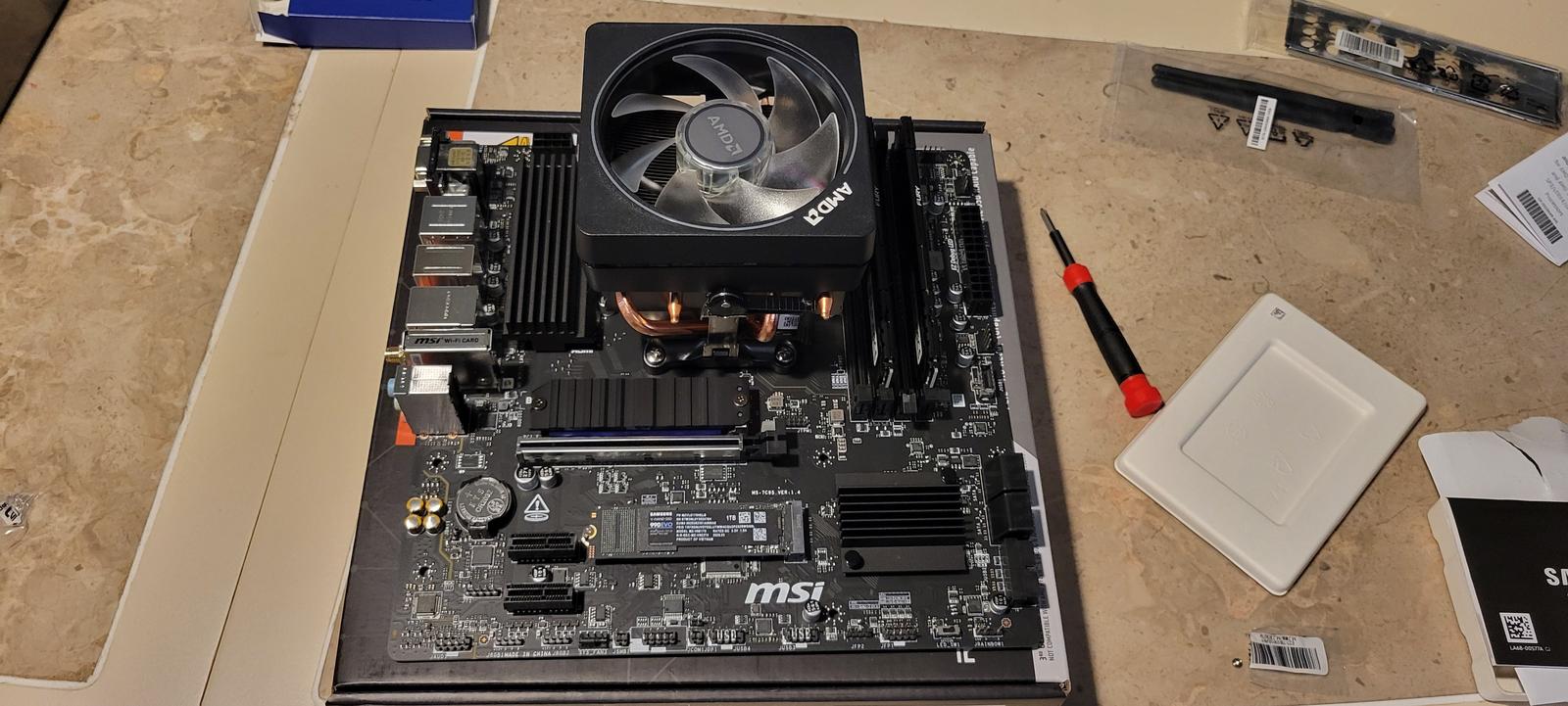 The first P.C. I have ever built by NumbSkul - AMD Ryzen 7