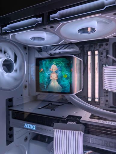 White Beauty by booraadly - AMD Ryzen 7 9800X3D, GeForce RTX