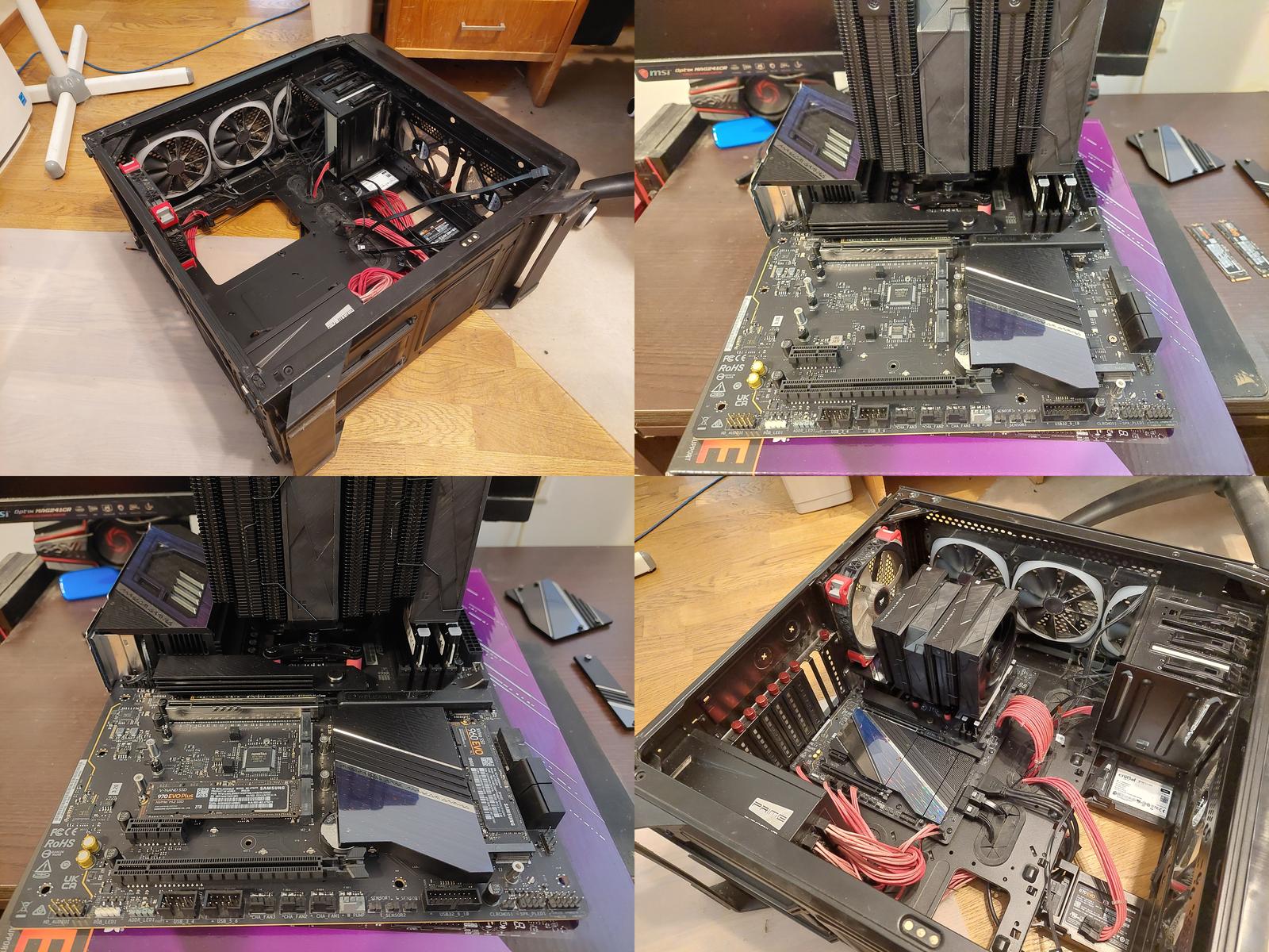 Question - PC issues after hardware changes ? | Tom's Hardware Forum
