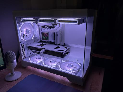 White Micro ATX Build by Dustin98 - AMD Ryzen 7 7800X3D, GeForce