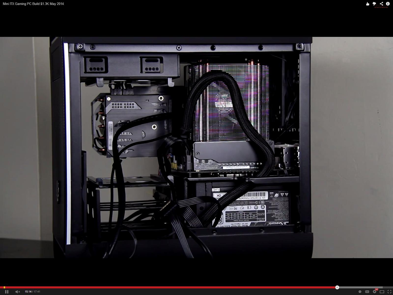 Mini ITX Gaming PC Buid May 2014 by FatedCb - Intel Core i5-4670K
