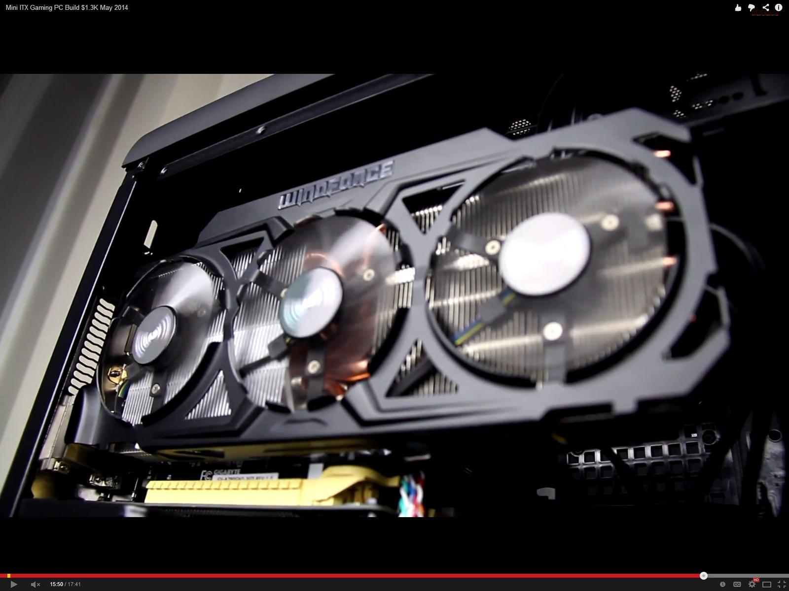 Mini ITX Gaming PC Buid May 2014 by FatedCb - Intel Core i5-4670K