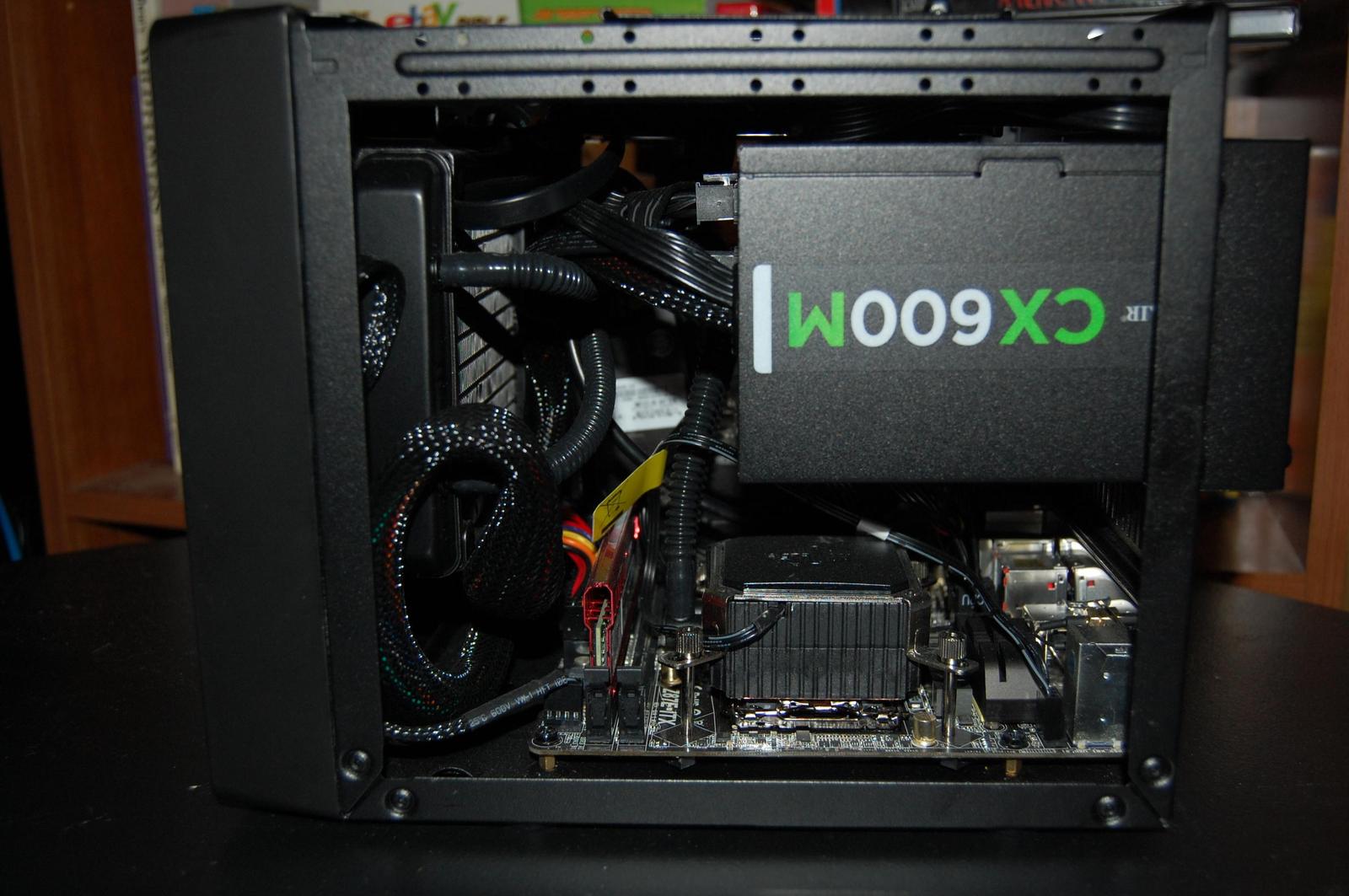 Coolermaster elite 110 kick-ass cube! by tafreytag - Intel Core i7-4770K,  GeForce GTX 760, Cooler Master Elite 110 Mini ITX Tower - PCPartPicker